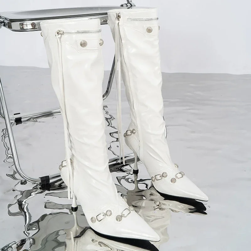 Women Sexy Boots Pointed Toe H - Women'S Fashion Knee High Boots 评论和价格