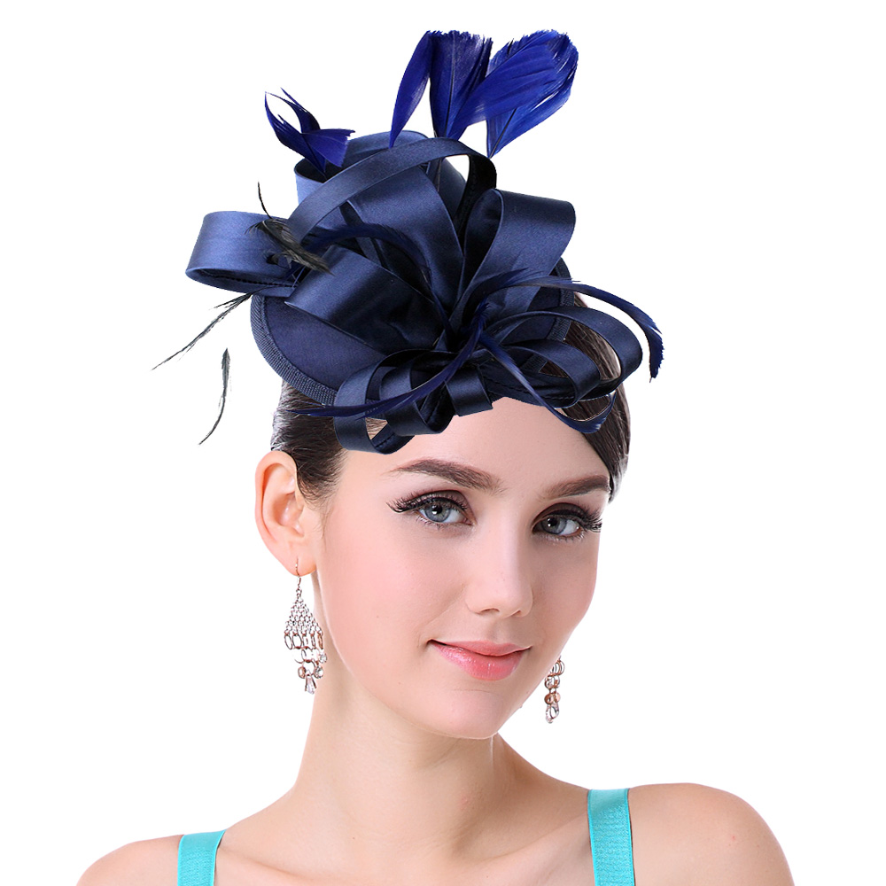 Women Fascinator Hat with Clip - Women'S Fashion Kentucky Derby 评论和价格