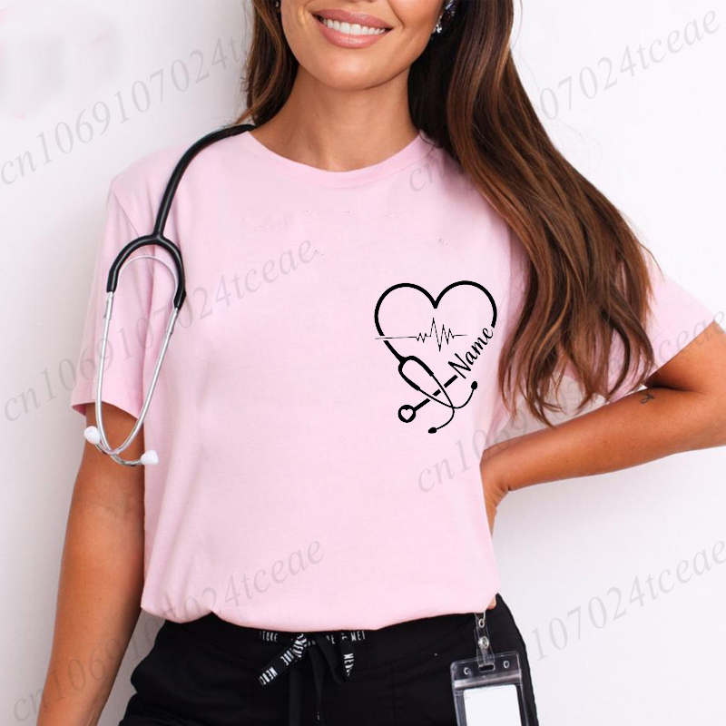 Custom Nurse Personalized Shir - Women Fashion Names 评论和价格