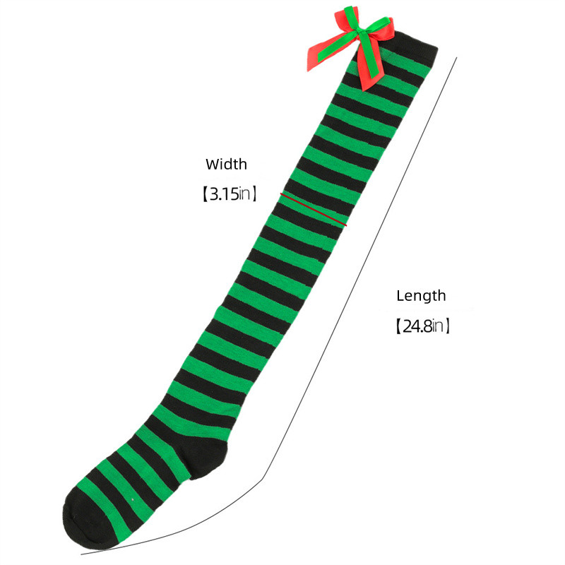 Christmas Bow Tie Knit Socks a - Women Fashion Over The Years 评论和价格