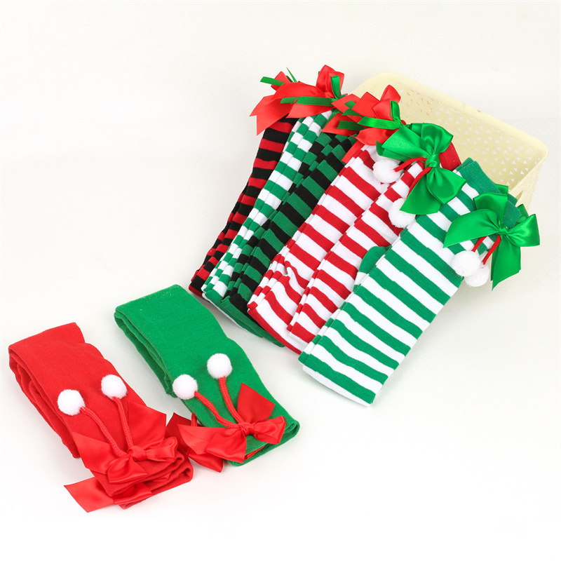 Christmas Bow Tie Knit Socks a - Women Fashion Over The Years 评论和价格