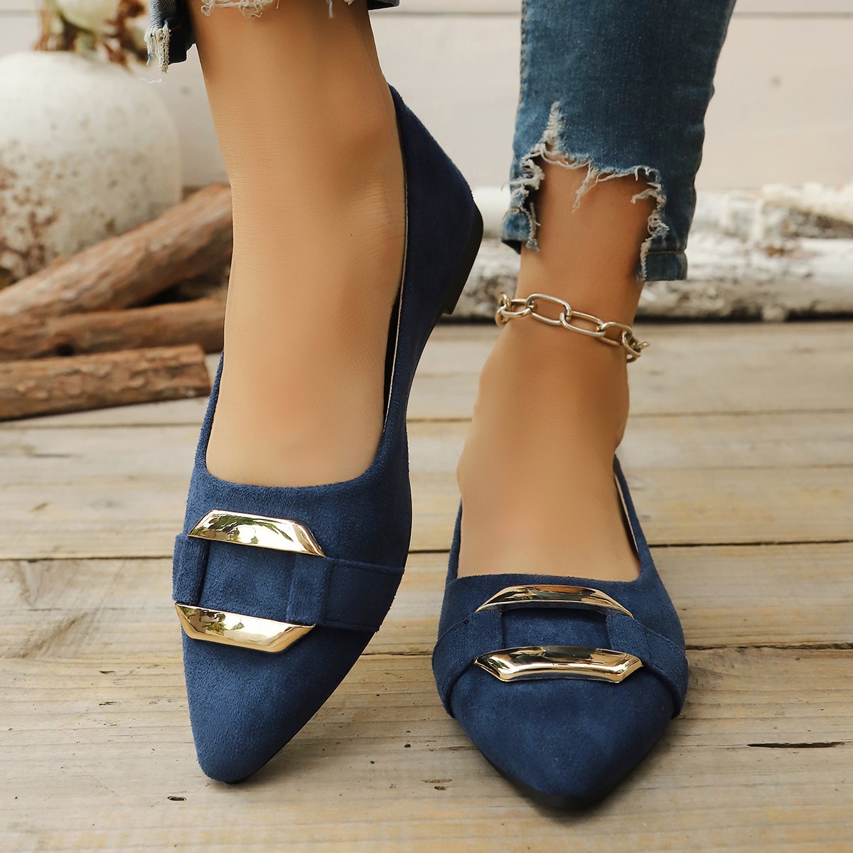 Spring and Autumn Elegant Poin - Women'S Fashion Shoes 评论和价格