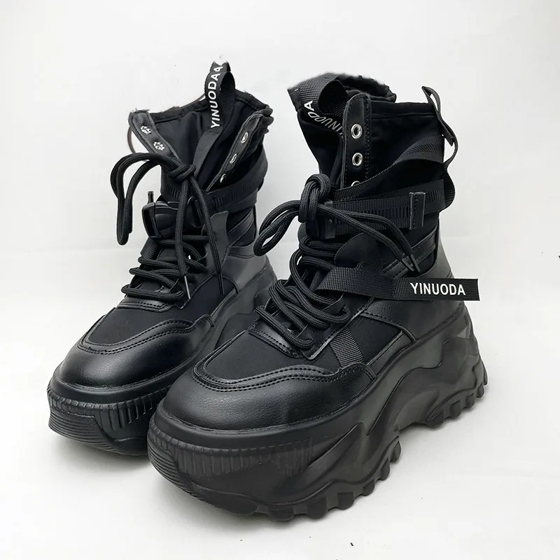 Autumn Winter Platform Boots W - Women'S Fashion Korea 评论和价格