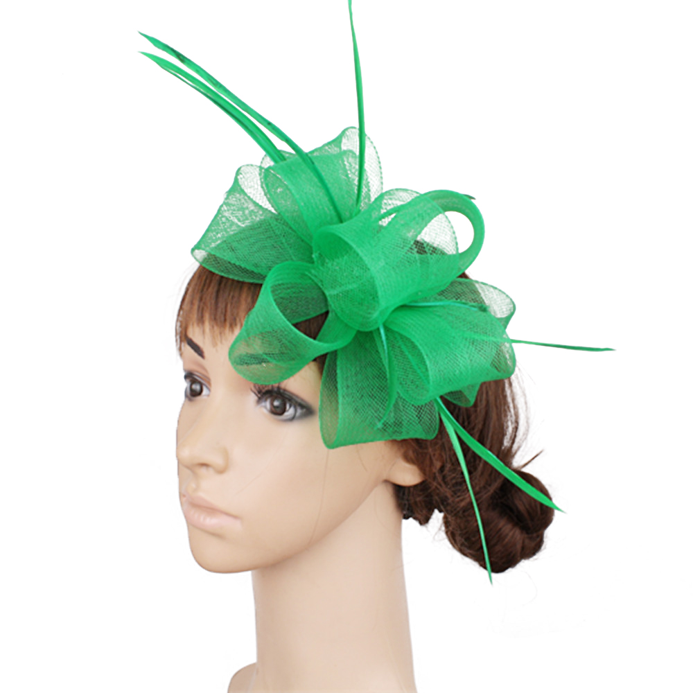 Feathers Ribbon Fascinator Hat - Women'S Fashion Kentucky Derby 评论和价格