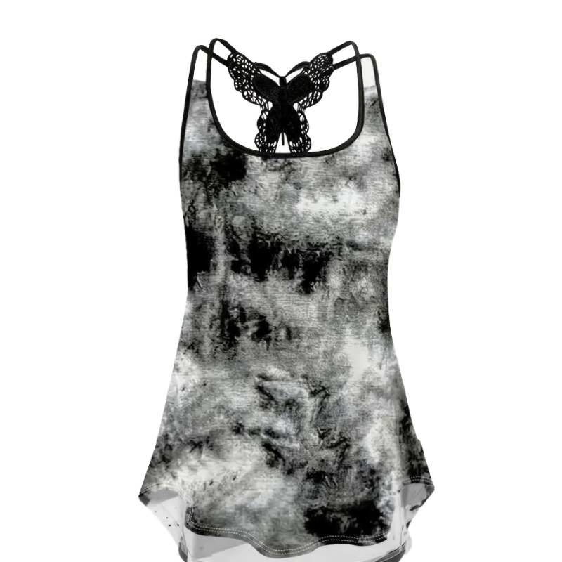 Plus Size 1XL-5XL Print Tank T - Women'S Fashion Vest Tops 评论和价格