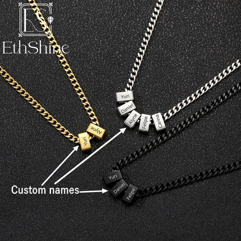 Custom Family Names Chain Neck - Women Fashion Names 评论和价格