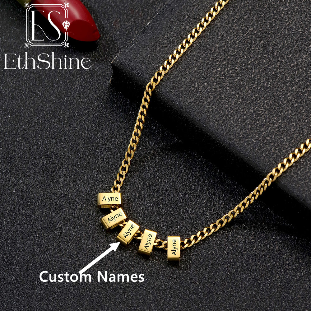 Custom Family Names Chain Neck - Women Fashion Names 评论和价格