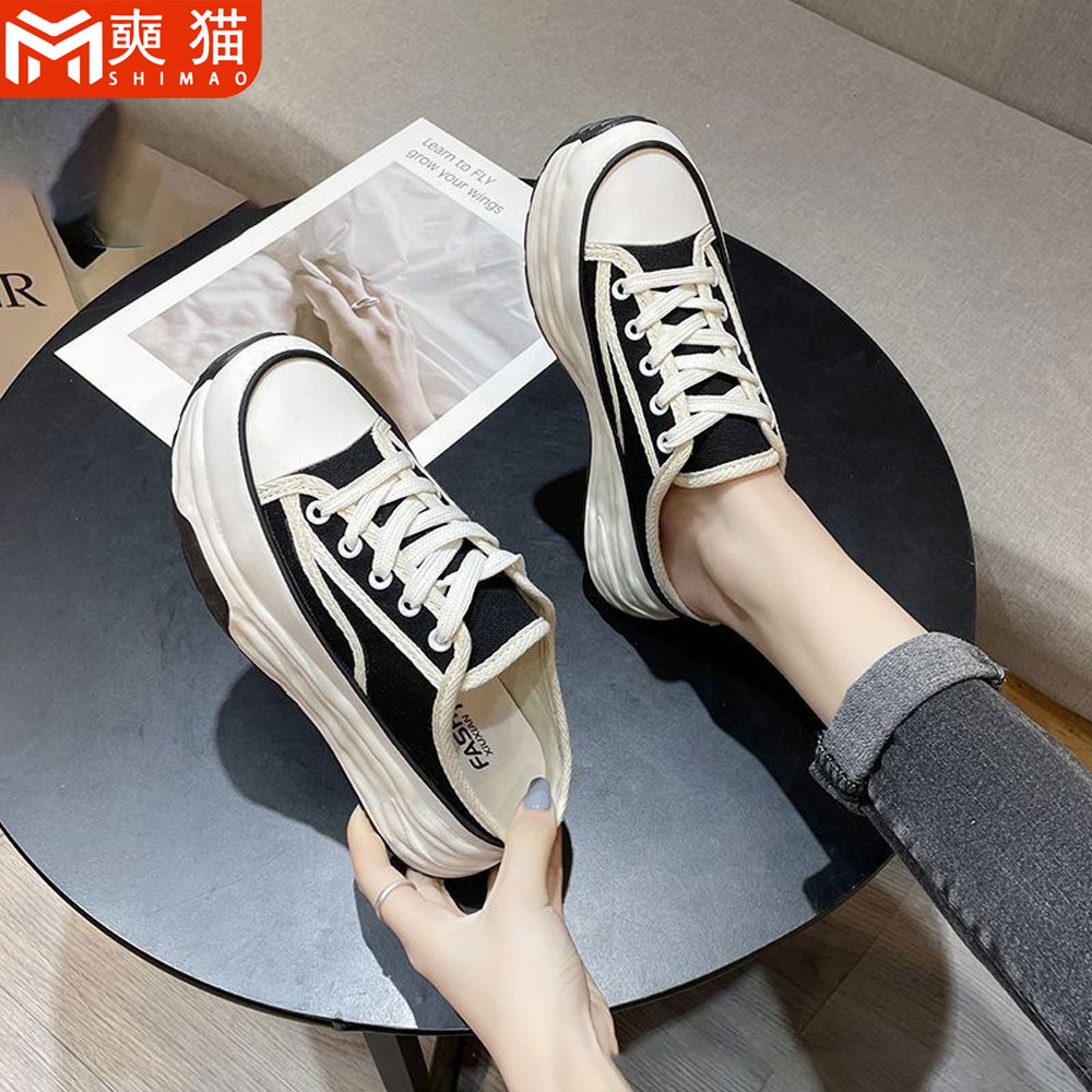 Women's Baotou Half Slippers P - Women'S Fashion Korea 评论和价格
