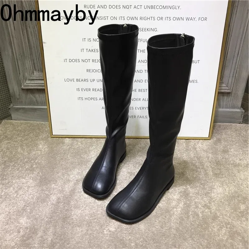 Street Style Stretch Women Kne - Women'S Fashion Korea 评论和价格