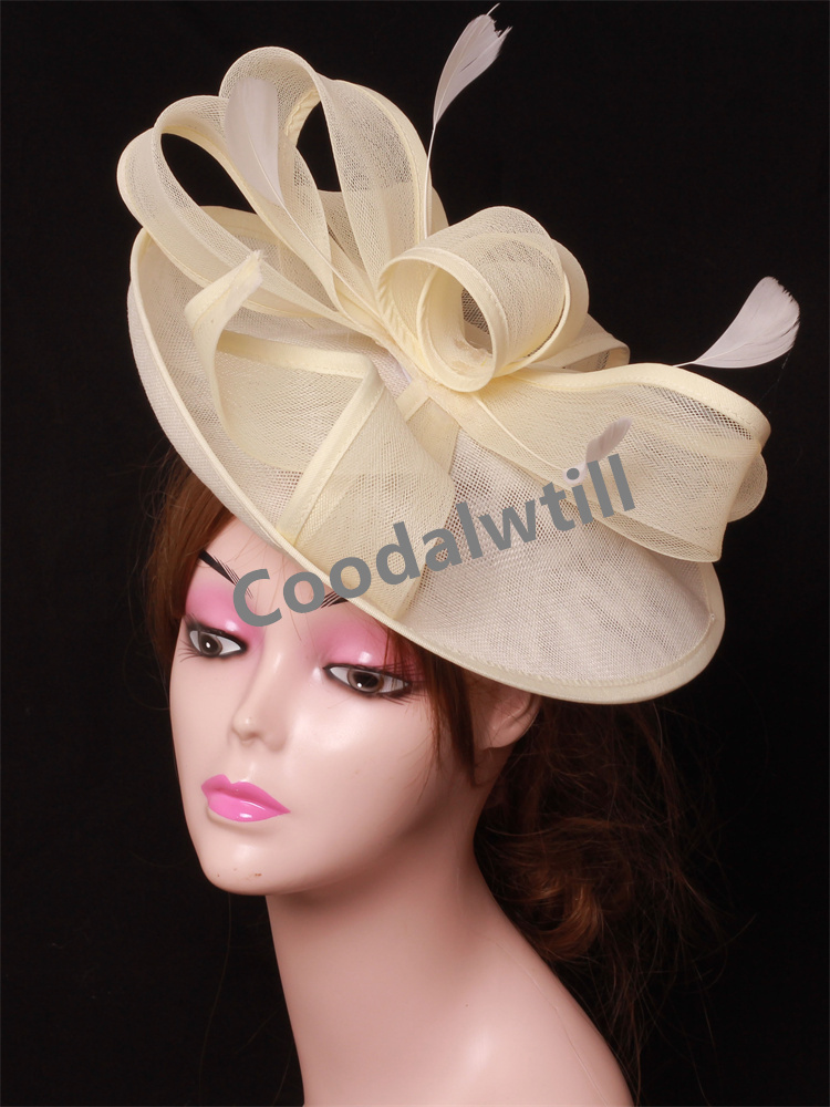 Wedding Bridal Hats Fascinator - Women'S Fashion Kentucky Derby 评论和价格